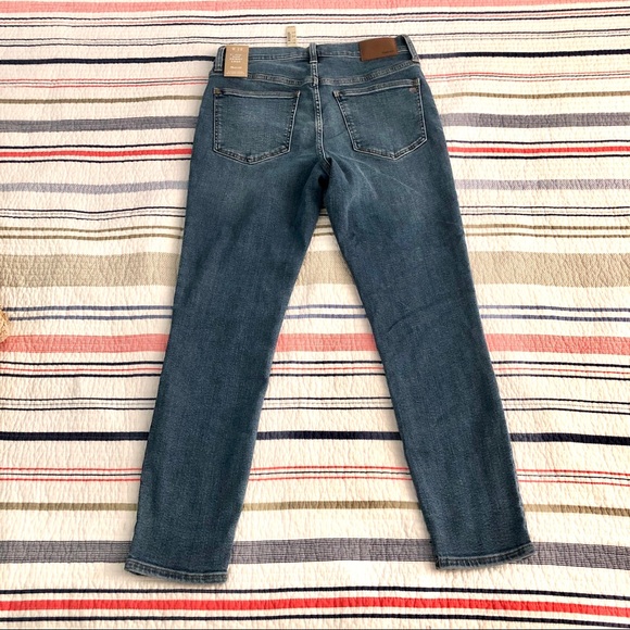 Madewell 9” Mid-Rose Skinny Crop Jeans Size 28 - Picture 2 of 4